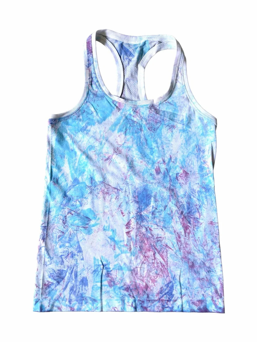 Lululemon Seawheeze Swiftly Women’s Tie-Dye Racerback Tank Top size 6 - Picture 1 of 4